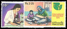 Pakistan 1975 International Women's Year  unmounted mint.