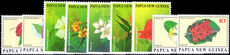Papua New Guinea 1996-97 Flowers unmounted mint.
