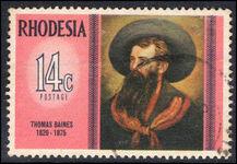 Rhodesia 1975 Famous Rhodesians (9th series) fine used.
