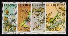 Lesotho 1978 Insects fine used.