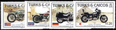 Turks & Caicos Islands 1985 Centenary of the Motor Cycle unmounted mint