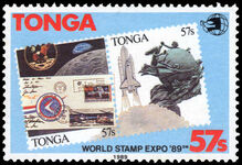 Tonga 1989 World Stamp Expo '89 International Stamp Exhibition unmounted mint
