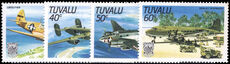 Tuvalu 1985 World War II Aircraft unmounted mint