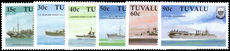 Tuvalu 1990 Second World War Ships (1st series) unmounted mint