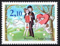 France 1985 St Valentines Day unmounted mint.