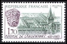 France 1985 Landevennec Abbey unmounted mint.