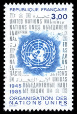 France 1985 United Nations unmounted mint.