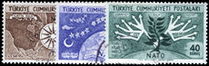 Turkey 1954 5th Anniv of N.A.T.O. fine used.