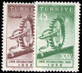 Turkey 1956 Izmir International Fair unmounted mint.