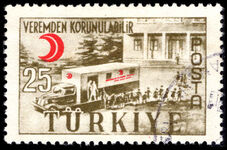 Turkey 1957 Anti-TB Relief Campaign fine used.