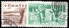 Turkey 1957 Bergama Fair fine used.