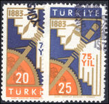 Turkey 1958 75th Anniv of the Institute of Economics and Commerce Ankara fine used.