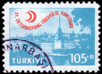 Turkey 1959 15th International T.B. Conference fine used.