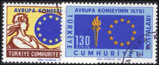 Turkey 1964 Council of Europe fine used.
