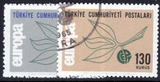Turkey 1965 Europa fine used.