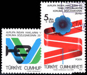 Turkey 1978 Human Rights fine used.