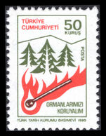 Turkey 1980 Forest Conservation unmounted mint.