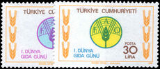 Turkey 1981 World Food Day unmounted mint.