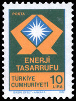 Turkey 1982 Energy Conservation unmounted mint.