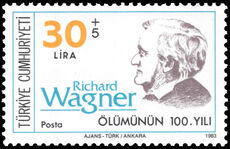 Turkey 1983 Wagner unmounted mint.