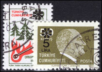 Turkey 1983 Provisionals fine used.