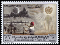 Libya 1969 World Meteorological Day unmounted mint.