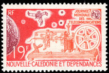 New Caledonia 1971 World Telecommunications Day unmounted mint.