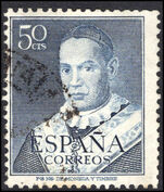 Spain 1951 Stamp Day fine used.
