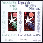Spain 1958 Brussels Exhibition souvenir sheet unmounted mint.