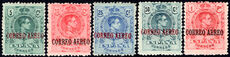 Spain 1920 Air set fine unmounted mint.