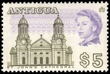 Antigua 1966-70 $5 perf 13  set unmounted mint.