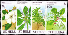 St Helena 1989 Rare Plants (2nd series) unmounted mint.