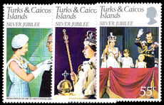 Turks & Caicos Islands 1977 Silver Jubilee unmounted mint.