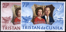 Tristan da Cunha 1972 Royal Silver Wedding unmounted mint.