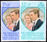 Tristan da Cunha 1973 Royal Wedding unmounted mint.