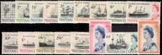 Tristan da Cunha 1965-67 Ships set unmounted mint.