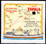 Tonga 1972 Internal Airmail unmounted mint.