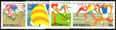 Aitutaki 1976 Olympic Games unmounted mint.
