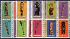 Aitutaki 1980 Third South Pacific Festival of Arts unmounted mint.