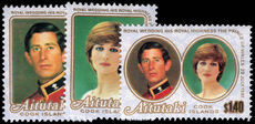 Aitutaki 1981 Royal Wedding unmounted mint.