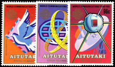 Aitutaki 1983 World Communications Year unmounted mint.