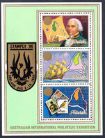 Aitutaki 1986 Stampex '86 Stamp Exhibition souvenir sheet unmounted mint.