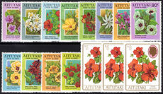 Aitutaki 1994 Flowers unmounted mint.