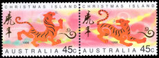 Christmas Island 1998 Chinese New Year. Year of the Tiger unmounted mint.