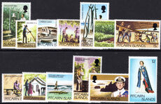 Pitcairn Islands 1977-80 set unmounted mint.