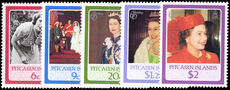 Pitcairn Islands 1986 60th Birthday of Queen Elizabeth II unmounted mint.