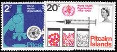 Pitcairn Islands 1968 20th Anniversary of World Health Organisation unmounted mint.