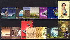 Pitcairn Islands 1969-75 set unmounted mint.