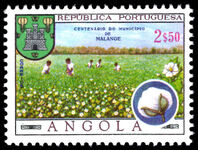 Angola 1970 Centenary of Malanje Municipality unmounted mint.