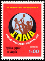 Angola 1976 Workers' Day  unmounted mint.
